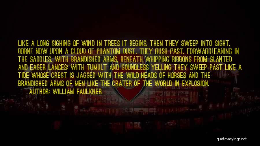 Tumult Quotes By William Faulkner