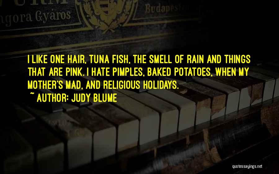 Tuna Fish Quotes By Judy Blume
