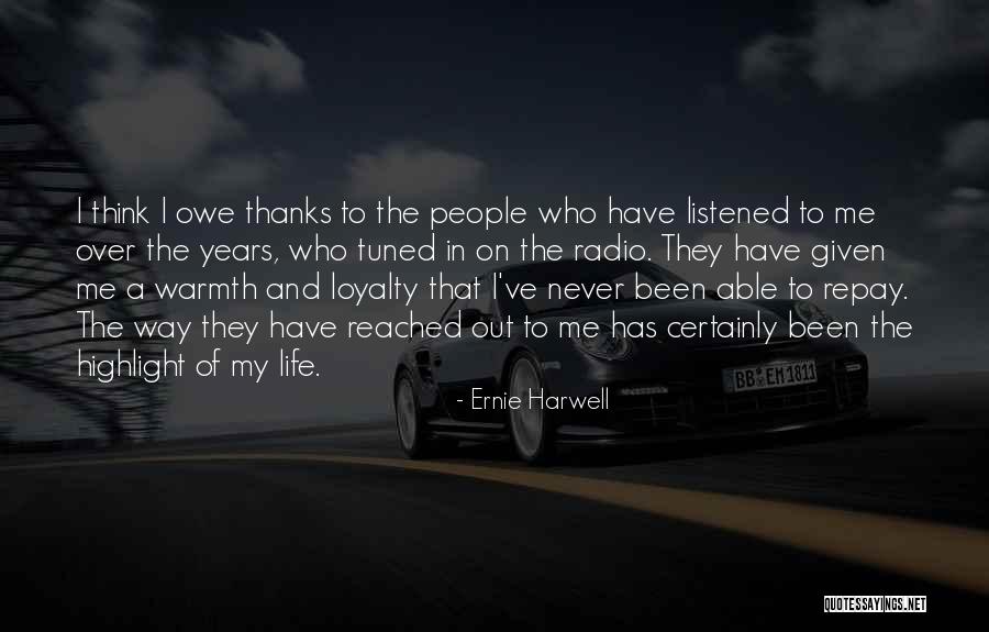 Tuned Quotes By Ernie Harwell Tuned Quotes By Ernie Harwell