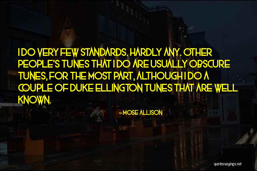 Tunes Quotes By Mose Allison Tunes Quotes By Mose Allison