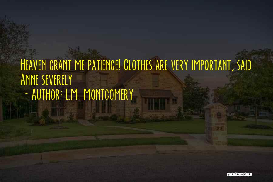 Tungamirai Quotes By L.M. Montgomery