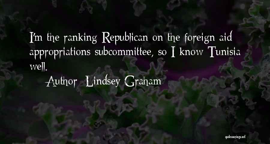Tunisia Quotes By Lindsey Graham
