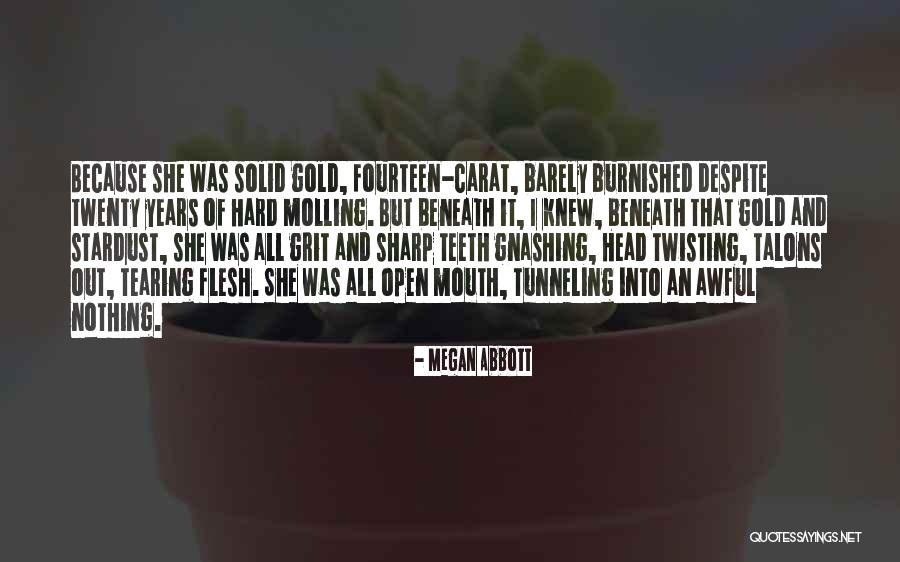 Tunneling Quotes By Megan Abbott Tunneling Quotes By Megan Abbott
