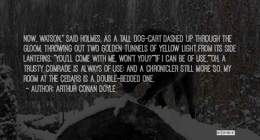 Tunnels And Light Quotes By Arthur Conan Doyle