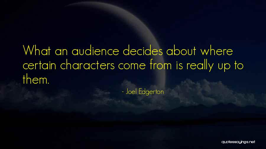 Tunturi Recumbent Quotes By Joel Edgerton Tunturi Recumbent Quotes By Joel Edgerton