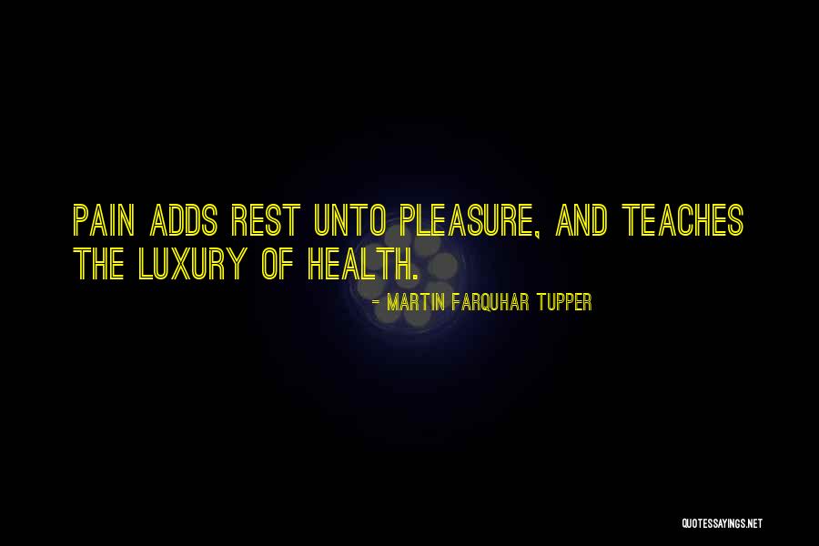 Tupper Quotes By Martin Farquhar Tupper