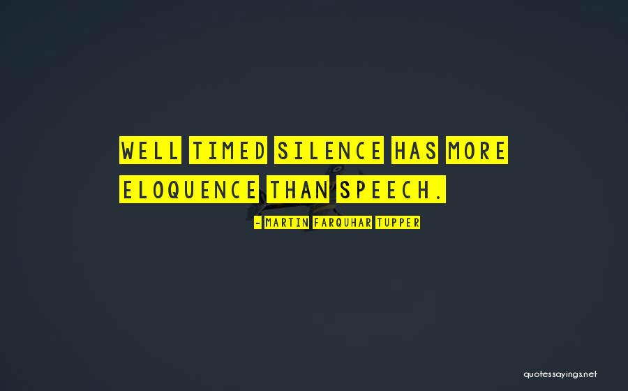 Tupper Quotes By Martin Farquhar Tupper
