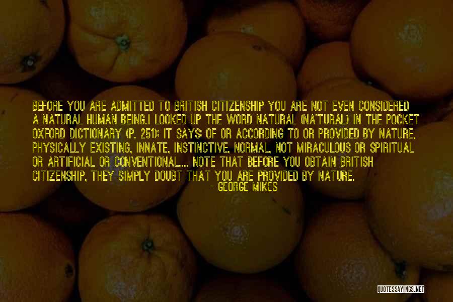 Tural Quotes By George Mikes Tural Quotes By George Mikes