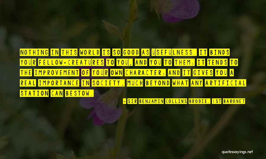 Turalura Quotes By Sir Benjamin Collins Brodie, 1st Baronet Turalura Quotes By Sir Benjamin Collins Brodie, 1st Baronet
