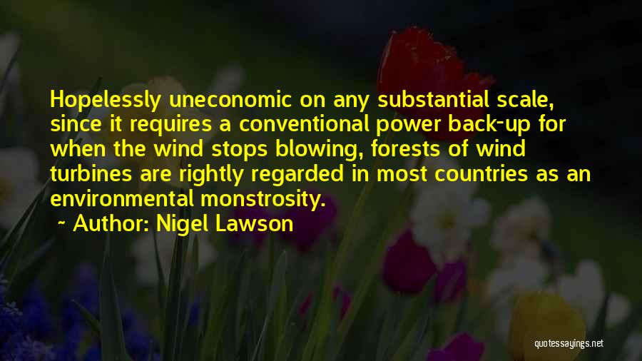 Turbines Quotes By Nigel Lawson