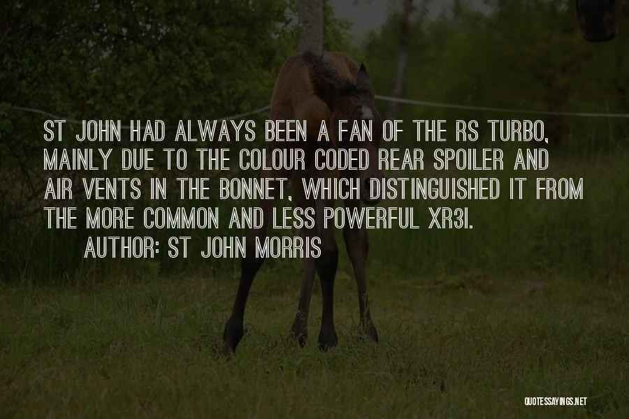 Turbo Quotes By St John Morris