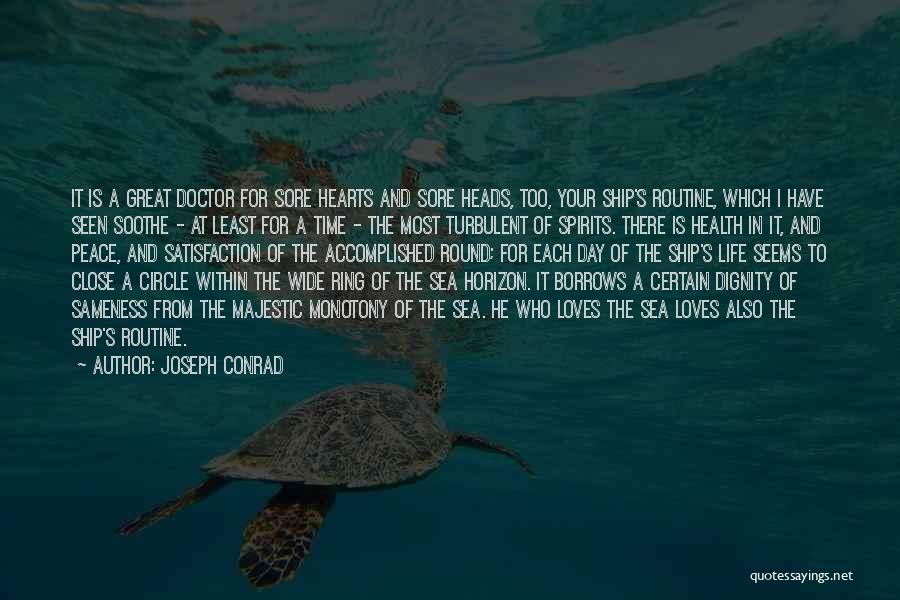 Turbulent Sea Quotes By Joseph Conrad