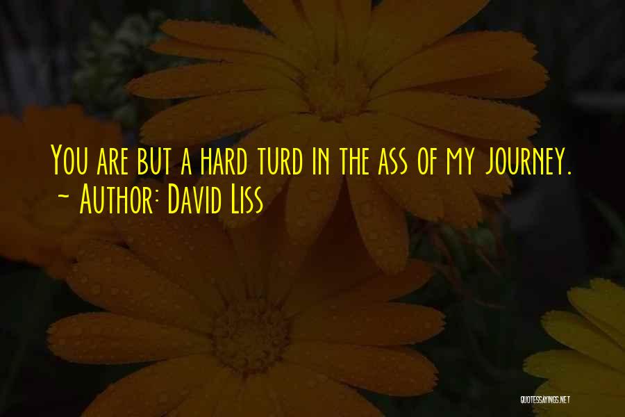 Turd Quotes By David Liss