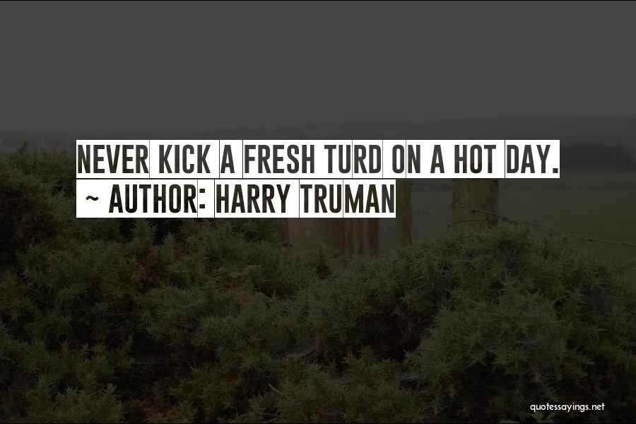 Turd Quotes By Harry Truman