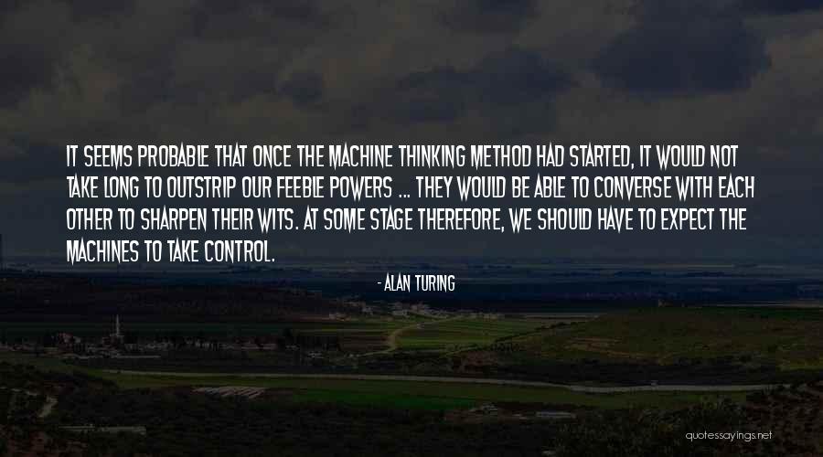 Turing Alan Quotes By Alan Turing Turing Alan Quotes By Alan Turing