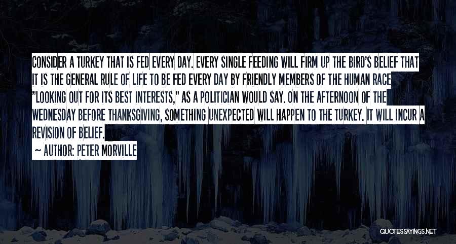 Turkey Day Thanksgiving Quotes By Peter Morville