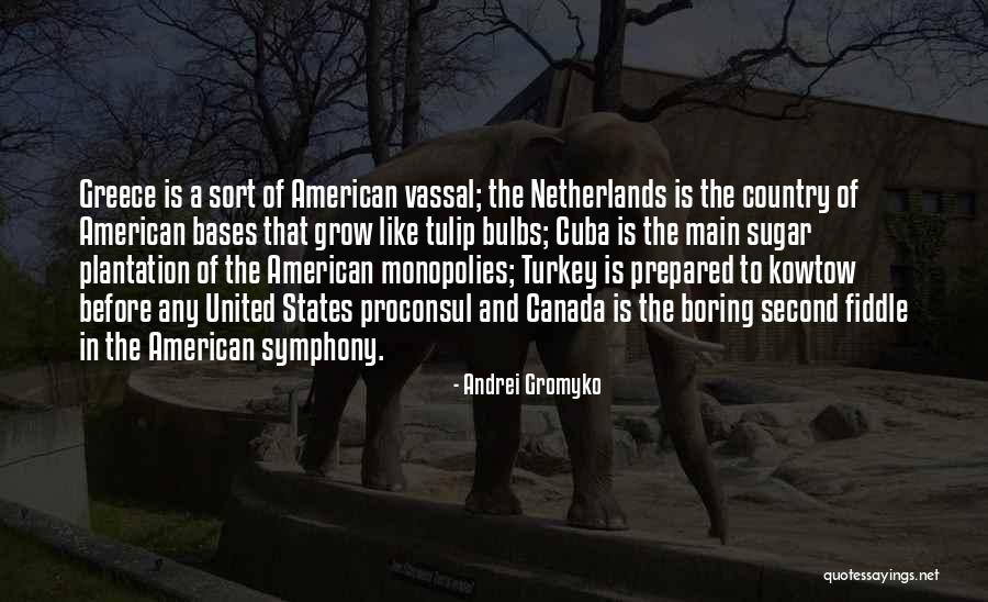 Turkeys Quotes By Andrei Gromyko