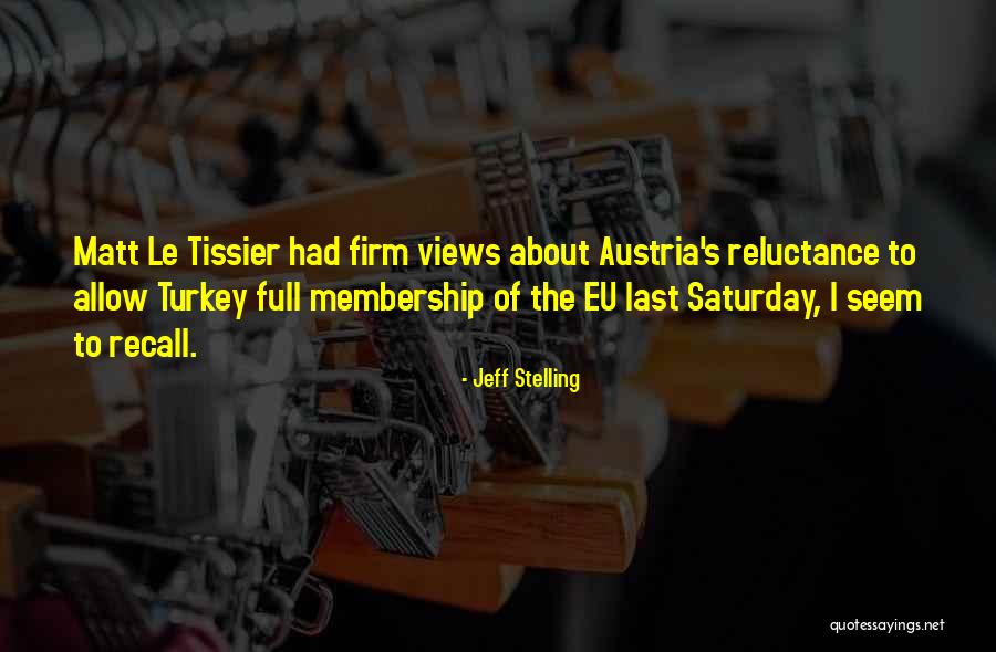 Turkeys Quotes By Jeff Stelling