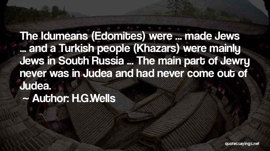 Turkish Quotes By H.G.Wells