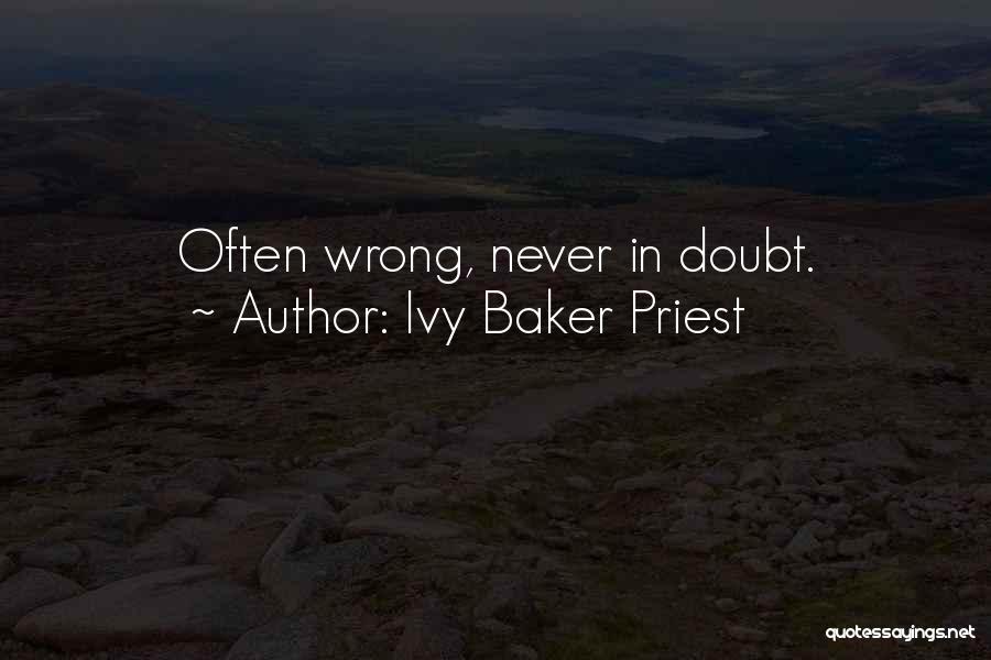 Turkler Quotes By Ivy Baker Priest