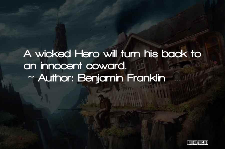 Turn Back Quotes By Benjamin Franklin