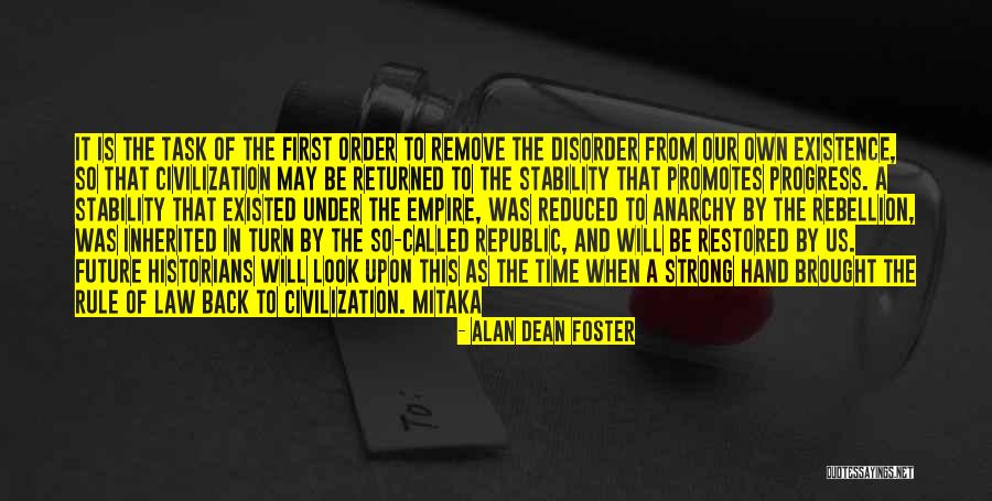 Turn Back Time Quotes By Alan Dean Foster