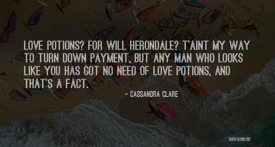 Turn Down Love Quotes By Cassandra Clare