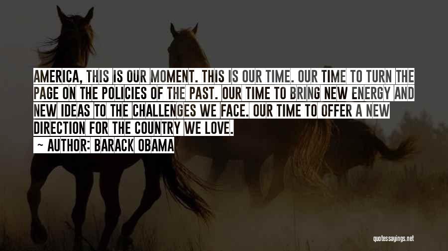 Turn Over A New Page Quotes By Barack Obama