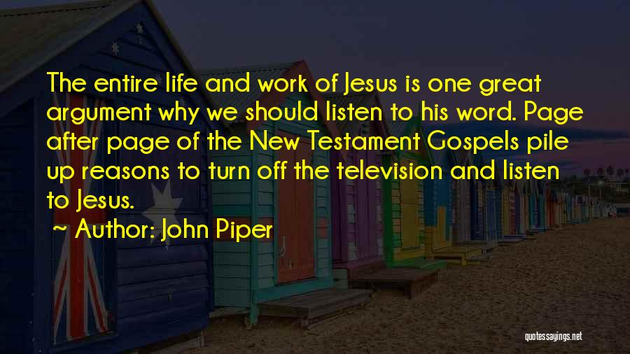 Turn Over A New Page Quotes By John Piper