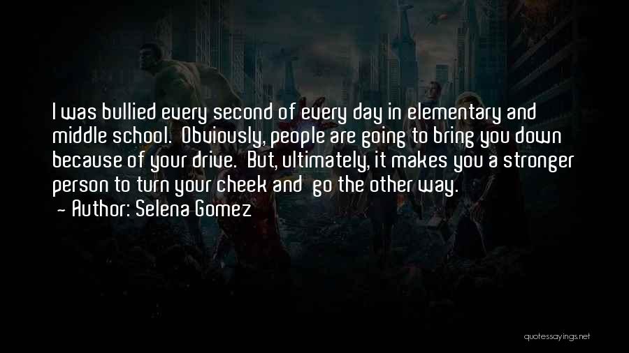 Turn The Cheek Quotes By Selena Gomez