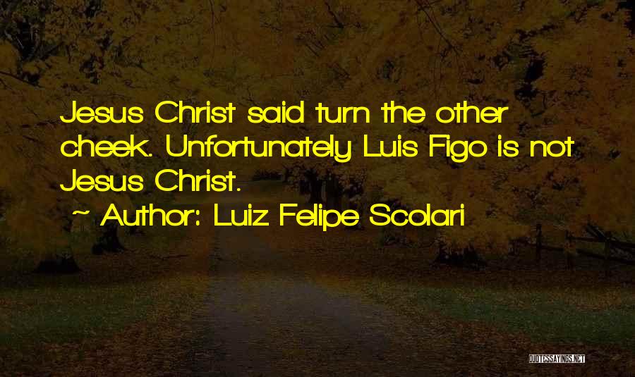 Turn The Other Cheek Quotes By Luiz Felipe Scolari