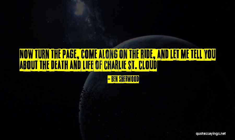 Turn The Page Life Quotes By Ben Sherwood Turn The Page Life Quotes By Ben Sherwood
