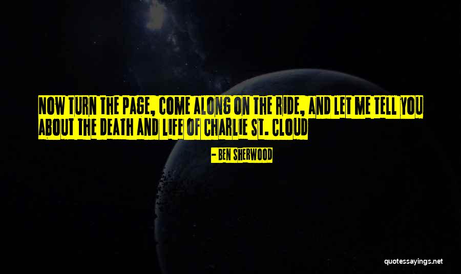 Turn The Page Life Quotes By Ben Sherwood