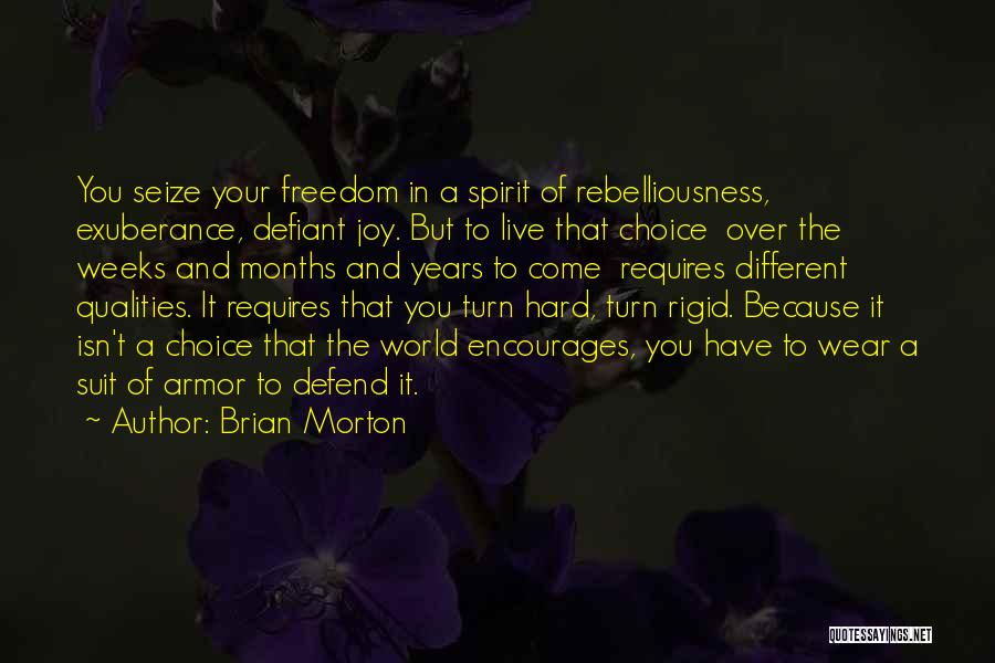 Turn Your World Quotes By Brian Morton