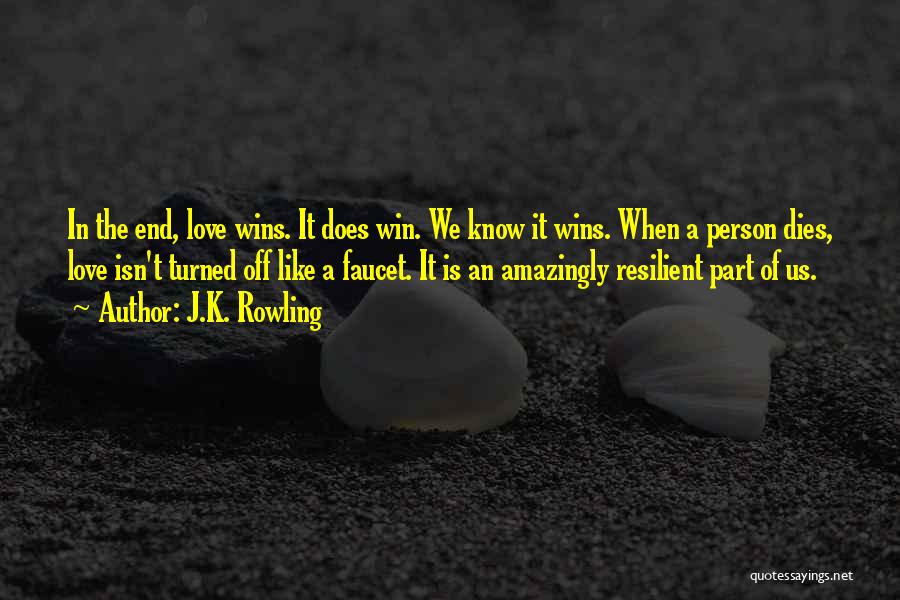 Turned Off Love Quotes By J.K. Rowling