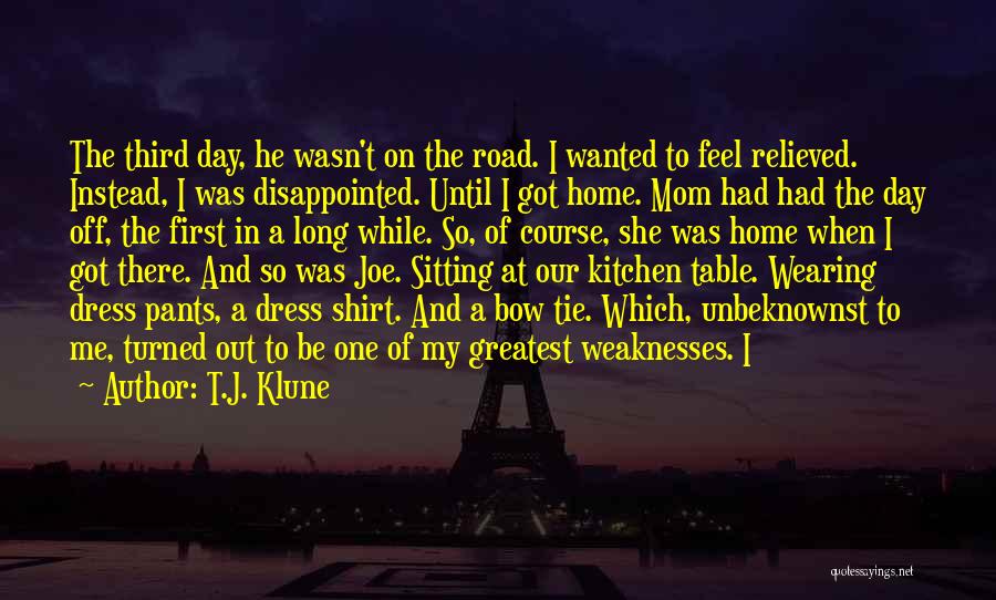 Turned Off Quotes By T.J. Klune