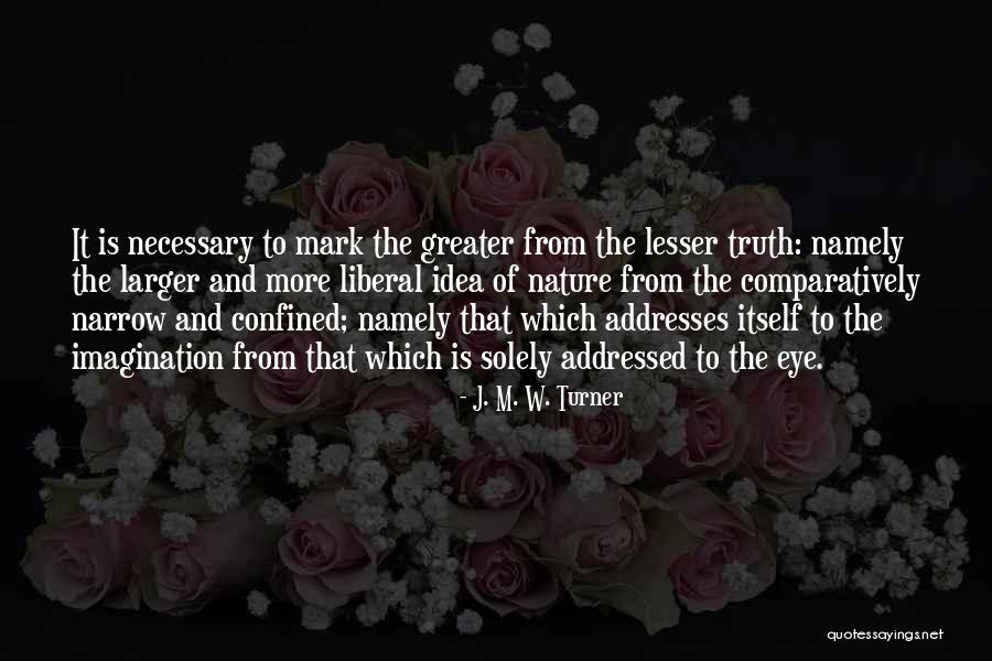 Turner Quotes By J. M. W. Turner Turner Quotes By J. M. W. Turner