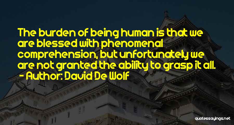 Turning 19 Years Old Quotes By David De Wolf
