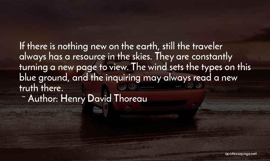 Turning A New Page Quotes By Henry David Thoreau