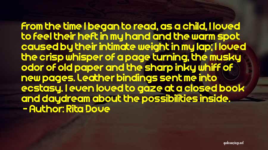 Turning A New Page Quotes By Rita Dove