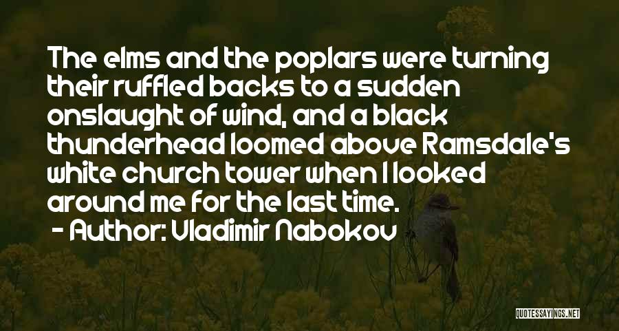 Turning Backs Quotes By Vladimir Nabokov