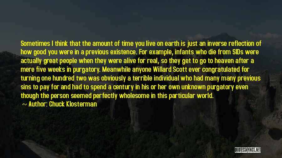 Turning Five Quotes By Chuck Klosterman