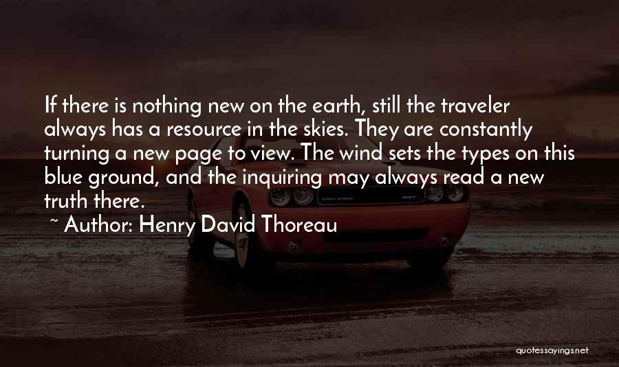 Turning New Page Quotes By Henry David Thoreau