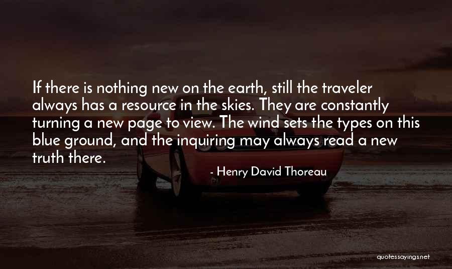 Turning New Page Quotes By Henry David Thoreau