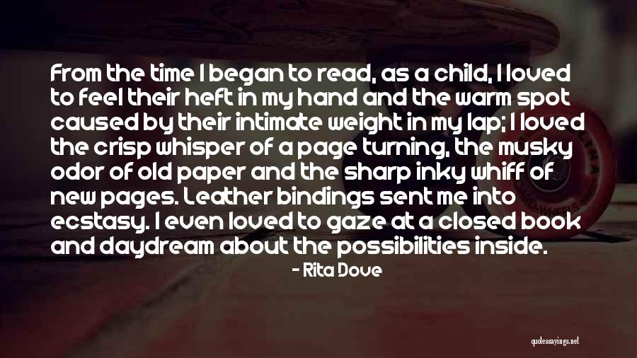 Turning The Page Quotes By Rita Dove