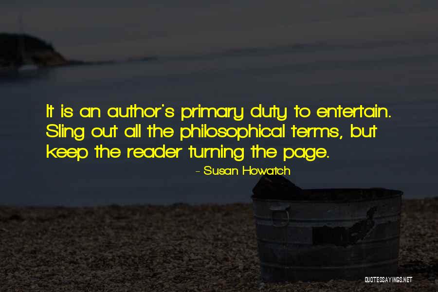 Turning The Page Quotes By Susan Howatch