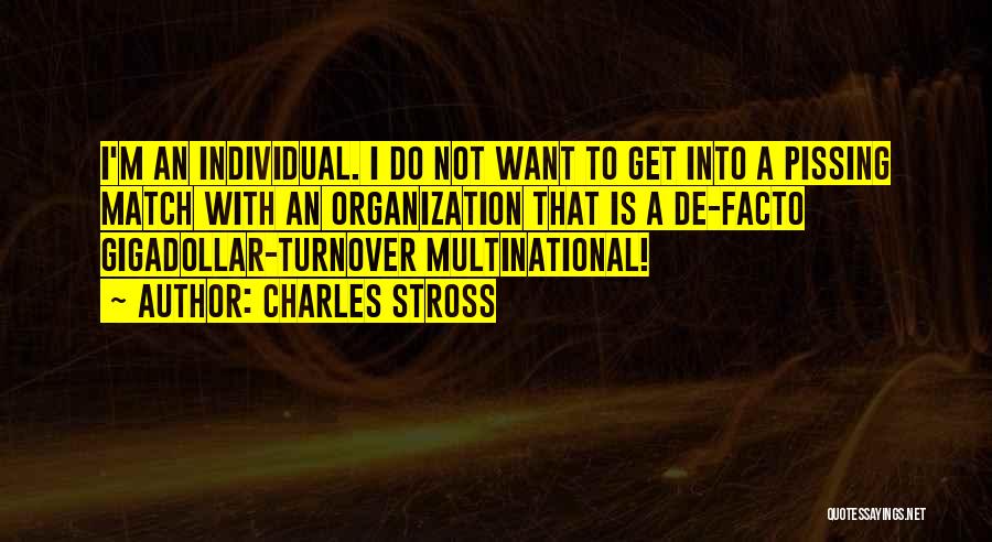 Turnover Quotes By Charles Stross