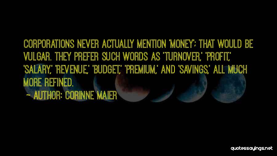 Turnover Quotes By Corinne Maier