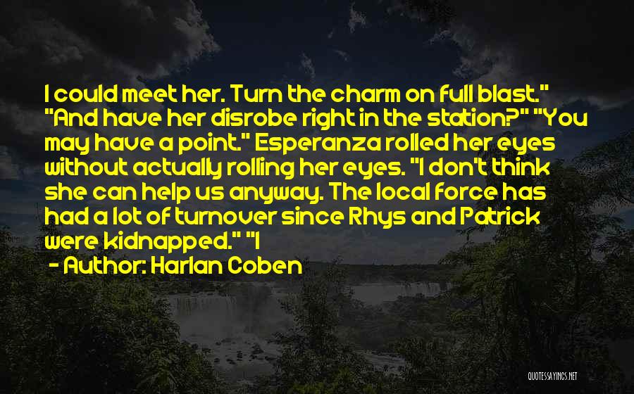 Turnover Quotes By Harlan Coben