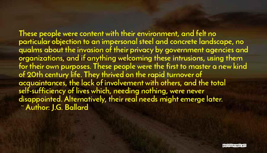 Turnover Quotes By J.G. Ballard